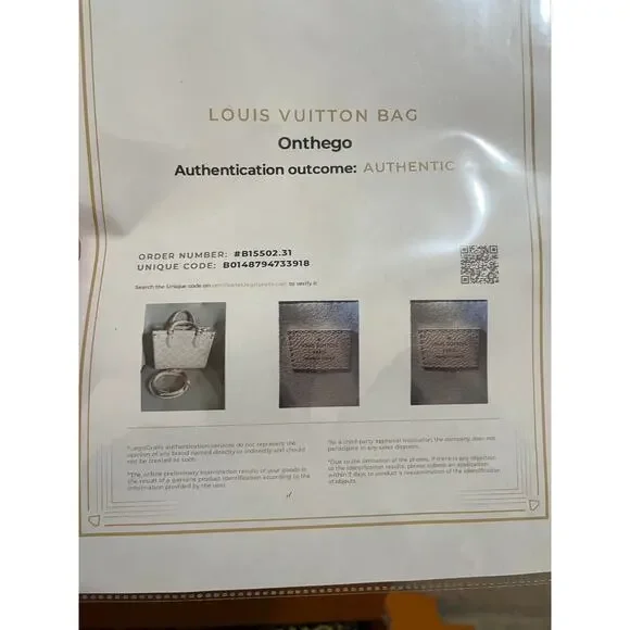 Louis Vuitton LV Onthego PM Stardust Pink Leather *NEW Full Inclusion - Picture 12 of 12